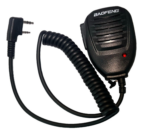 Micrófono Pera Auricular Altavoz Radio Walkie Talkie Baofeng