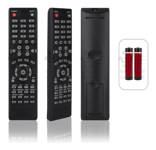 Control Remoto Compatible Vios Con Pantallas Tv Vledtv2814