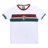 Camisa Do Fluminense Infantil Oficial Stencil Braziline