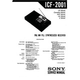 Esquema Radio Sony Icf2001 Icf 2001 Em Pdf