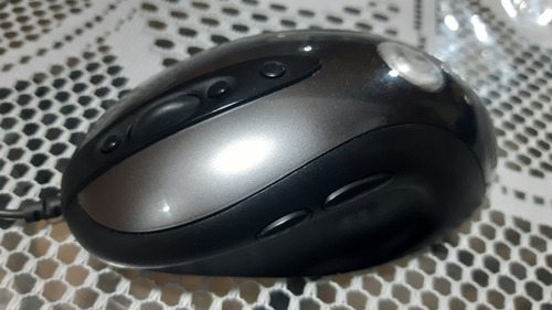 Mouse Gamer Logitech Mx518 Legendary Sensor Hero Negro/plata