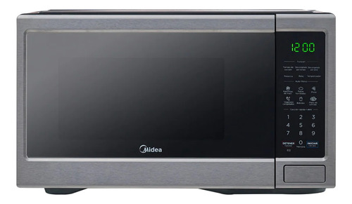 Horno De Microondas Midea 1.1 Pies Acero Inoxidable Espejo