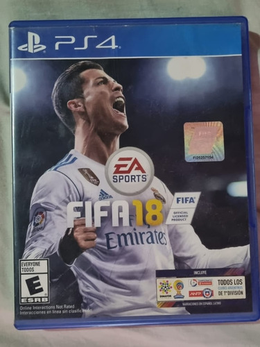 Fifa 18 Ps4 Fisico Usado Excelente Estado