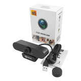 Webcam 1080p Full Hd  Câmera Computador Microfone Lives 