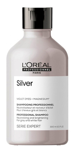 Shampoo Cabello Con Canas Silver Serie Expert 300ml