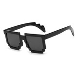 Gafas De Sol Pixel Mosaic Gafas De Sol Gamer Robot Thug Life