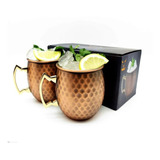 Set  2 Mugs  Cobre Wayu Tragos Moscow Mule Mojito Bar