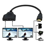 Adaptador Doble Hdmi Tipo Splintter Doble Salida