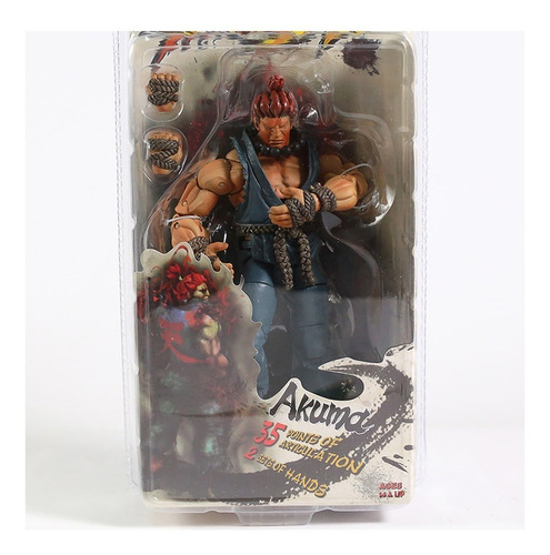 Figura De Accion Akuma Street Fighter 4 Articulable