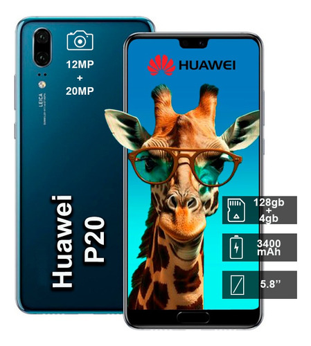 Celular Huawei P20 128gb 4gb Ram