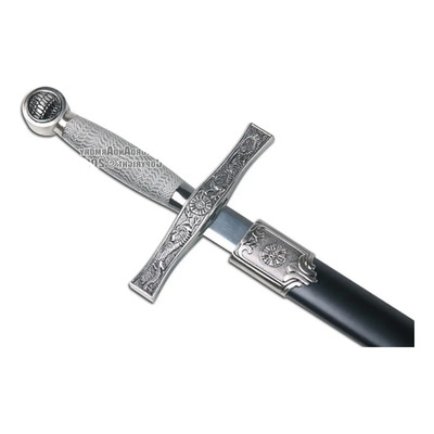 Espada Sword Medieval  Escaliburn Acero  100 Cm Con Funda | Envío gratis