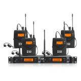 Xtuga Iem1200 Uhf Wireless In Ear Monitor System 2 Channel 4