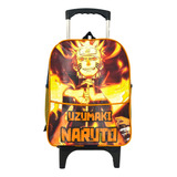 Bolsa Infantil Pequena De Rodinha Uzumaki Naruto Sabio