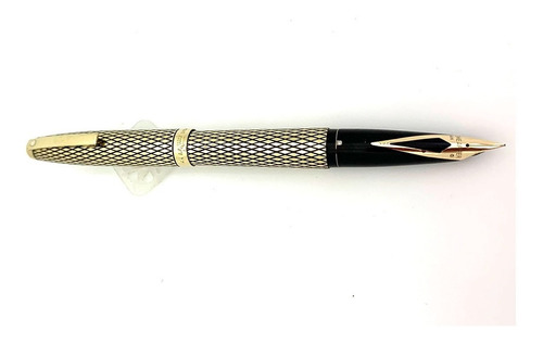 Pluma Fuente Sheaffer Imperial De Acero Y Chapa Oro, Pm 14k