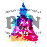 Pcn - Pintando Con Numeros - 5-buda Colores-30x36