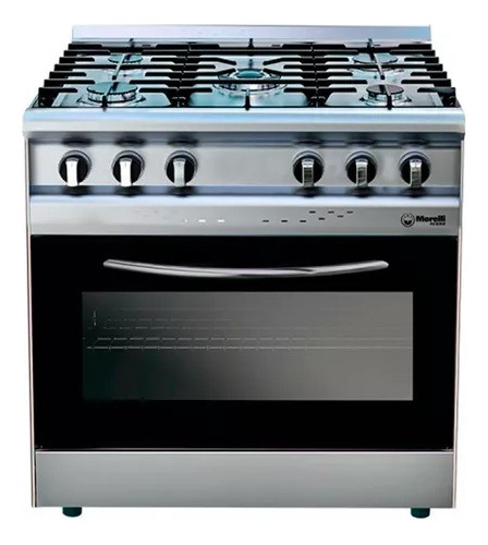 Cocina Morelli Acero 820 Multigas Acero Inoxidable Pr