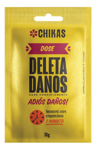 Dose Deleta Danos 30 G Chikas Reconstrói Nutre 1 Minuto