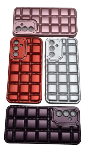 Fundas Puffer Chocolate Para Samsung A54