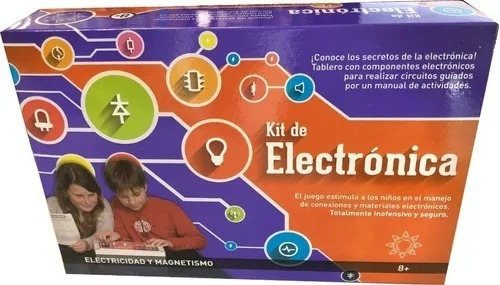 Juego Kit Electronica Electricidad Y Magnetismo Ciencias