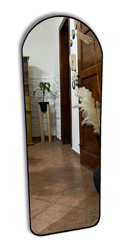 Espejo Grande Arco Moderno 120x40 Con Marco De Pvc. Cristal