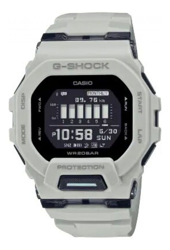 Reloj Para Hombre Casio G-squad Gbd-200uu-9dr Blanco