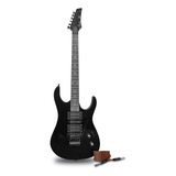 Guitarra By Premiata Negro Brillante 030pg D´luxe Desingn