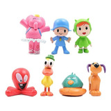 7pcs Pocoyo Zinkia Figura Modelo Juguete Regalo For Niños