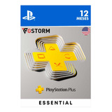 Playstation Plus Essential 12 Meses - Estados Unidos