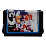 Cartucho Sonic 2 Para Consolas 16 Bit