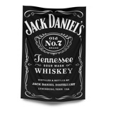 Frazada Manta Personalizada De Jack Daniel's - 110 X 150 Cm