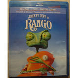 Blu-ray Importado Rango - Johnny Depp