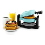 Nostalgia Mymini Flip Flip Waffle Maker, Iron Waffle Con Sup