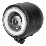 Faro Led, Lámpara Frontal Redonda Vintage Con Forma De Ojo D