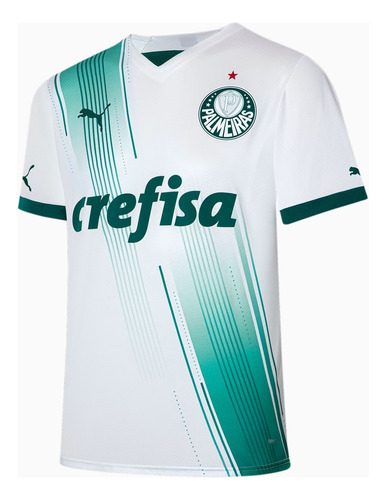 Camisa Puma Palmeiras 2023/2024 Jogo Uniforme 2 Oficial