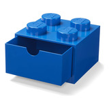 Cajas Organizadoras De Plastico Lego Storage Brick 4 Azul