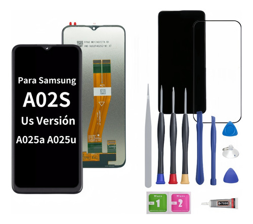 Para Samsung A02s Versión Us A025a A025u Pantalla Táctil Lcd