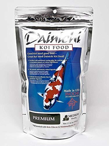 Dainichi Premium Koi Food, Mediano (5,5 Mm), 1,1 Lb