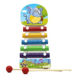 Xilofono Marimba Pequeña Juguete Niños Musical Madera Sz-095 Color Elefante / Sz-095 Abeja / Sz-095 Elefante / Sz-095 Mariquita /sz-095 Tigre / Sz-095