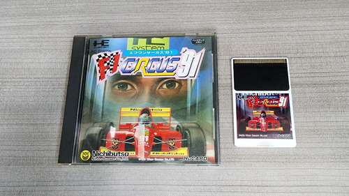 F1 Circus Pc Engine Original Nec Hu System Card