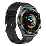 Smart Watch Reloj Inteligente T80 Fralugio Glucosa Hd Cuero
