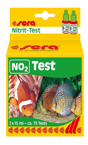 Sera Test No2 (nitritos) 2x15ml, 75 Test
