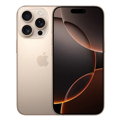 Apple iPhone 16 Pro (128 GB) - Titanio del desierto - Excelente (Reacondicionado) | Meses sin interés