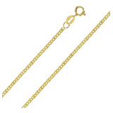 Swjoias Corrente Feminina Piastrine 50cm 1,7g Ouro18k