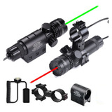 Laser Óptico Vermelho Traçante Mira 2 Acionador C Caça 20mm