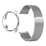 Pulseira Aço Fecho Magnetico + Capa Para Galaxy Watch 3 41mm