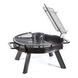 Asador Fogonero Bjorn 1.15 Mt De Diametro Negro