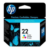 Tinta Hp 22 Original Sellada C9352al Tricolor 2022 Env. Incl