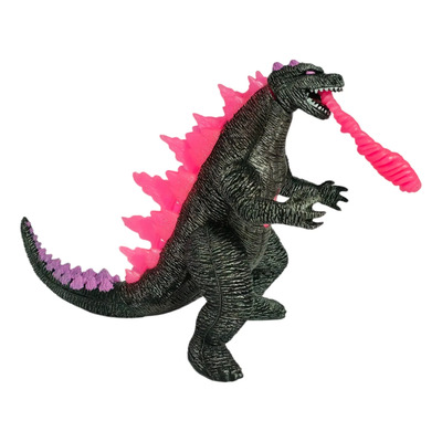 Figura Juguete Monstruo Godzilla Rosa Con Luz | Envío gratis
