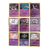 Lote Coleção De Cartas Pokémon Mew E Mewtwo Lendário