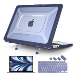 Funda Para Macbook Air 13.6 M2 + Accesorios - Azul